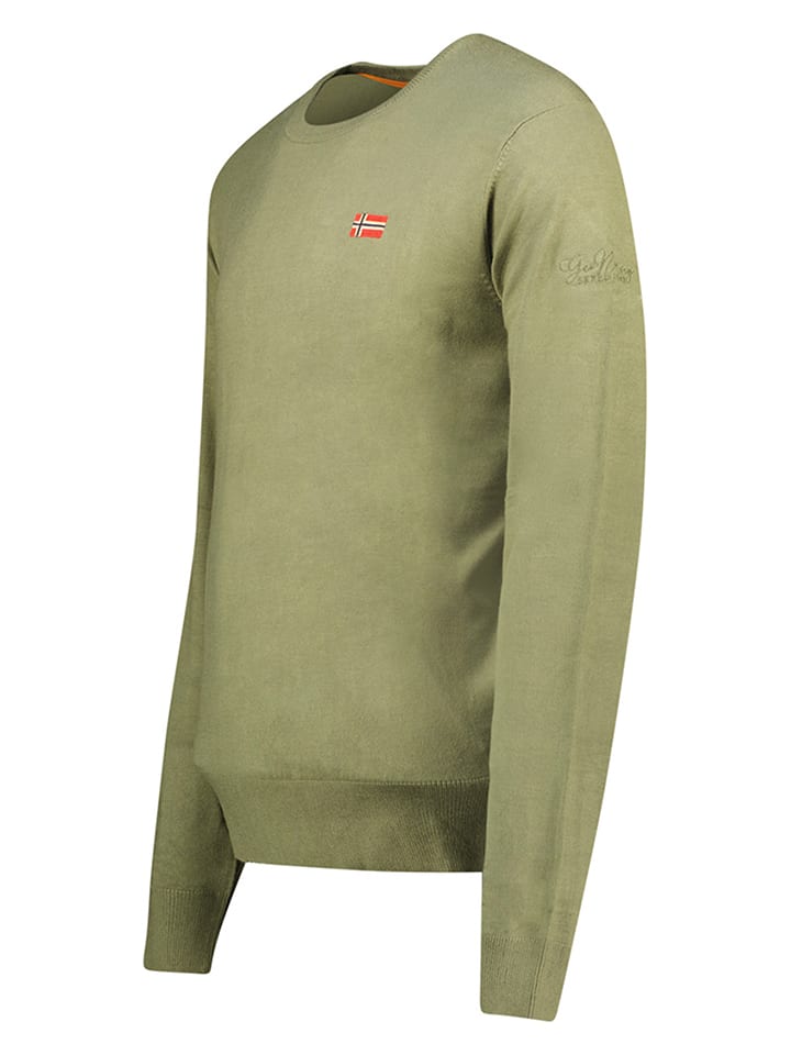 Geographical Norway Pullover in Khaki günstig kaufen