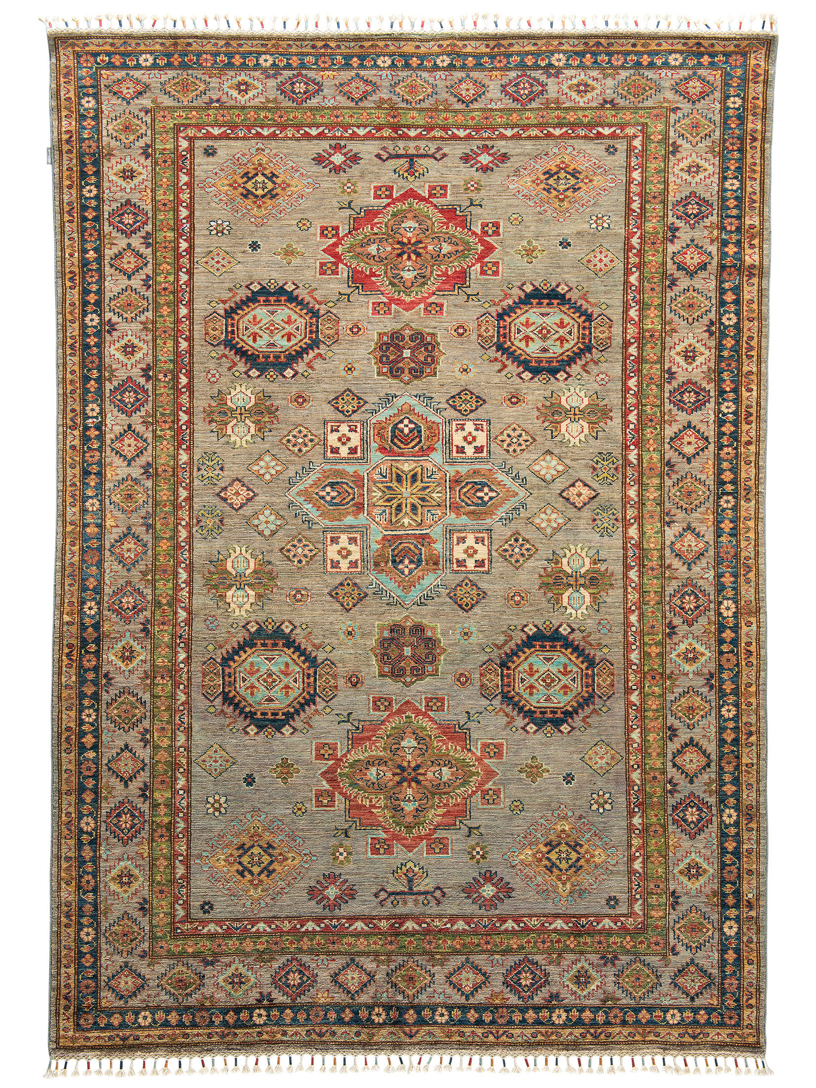 Kazak Ghazni ca. 170 x 243 cm, Unikat / Einzelstück