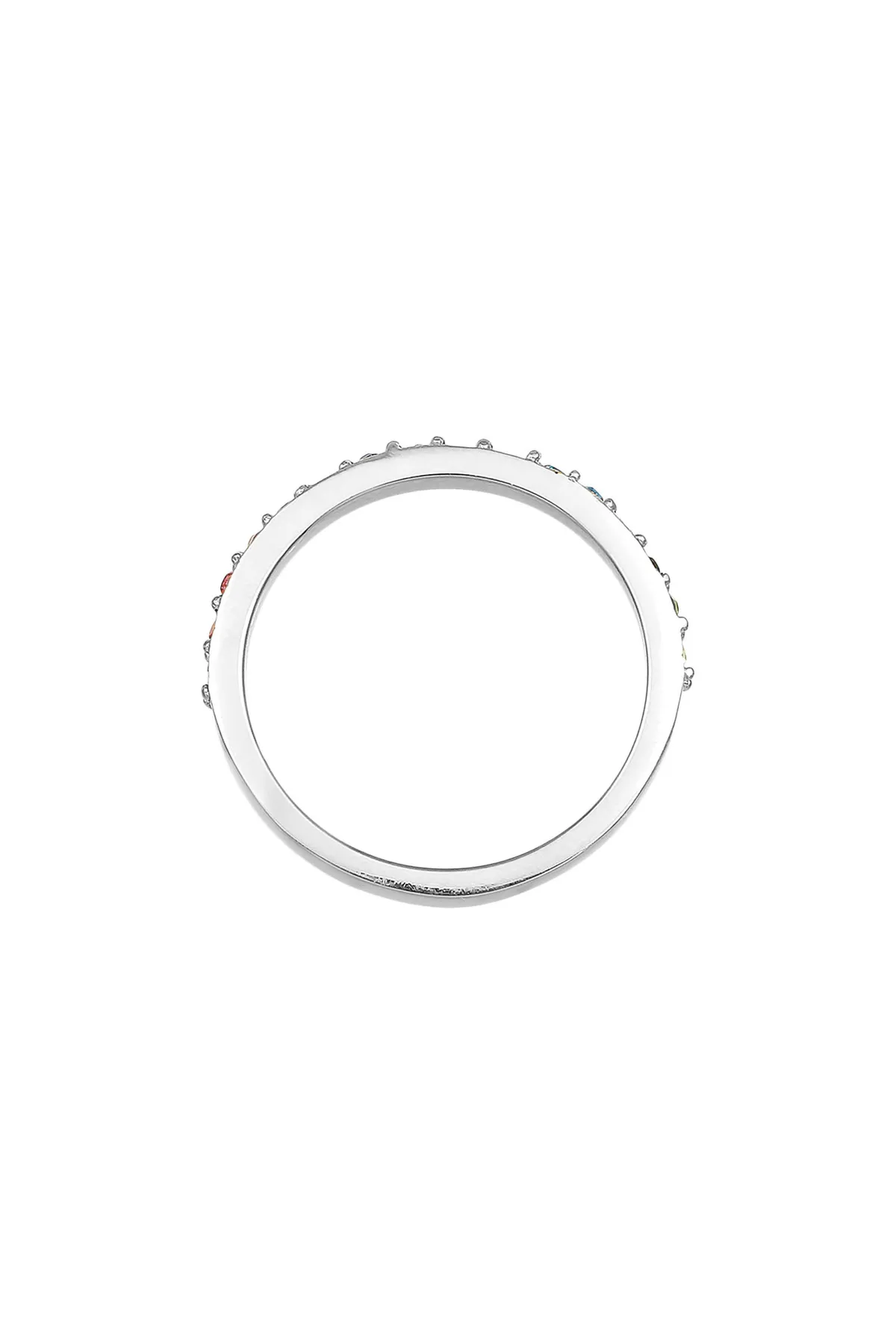ELLI  Ring - Silberfarben - Glass