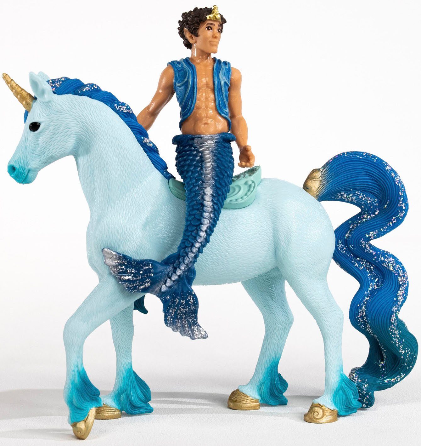 Schleich® Spielfigur BAYALA®, Aryon auf Einhorn (70718)