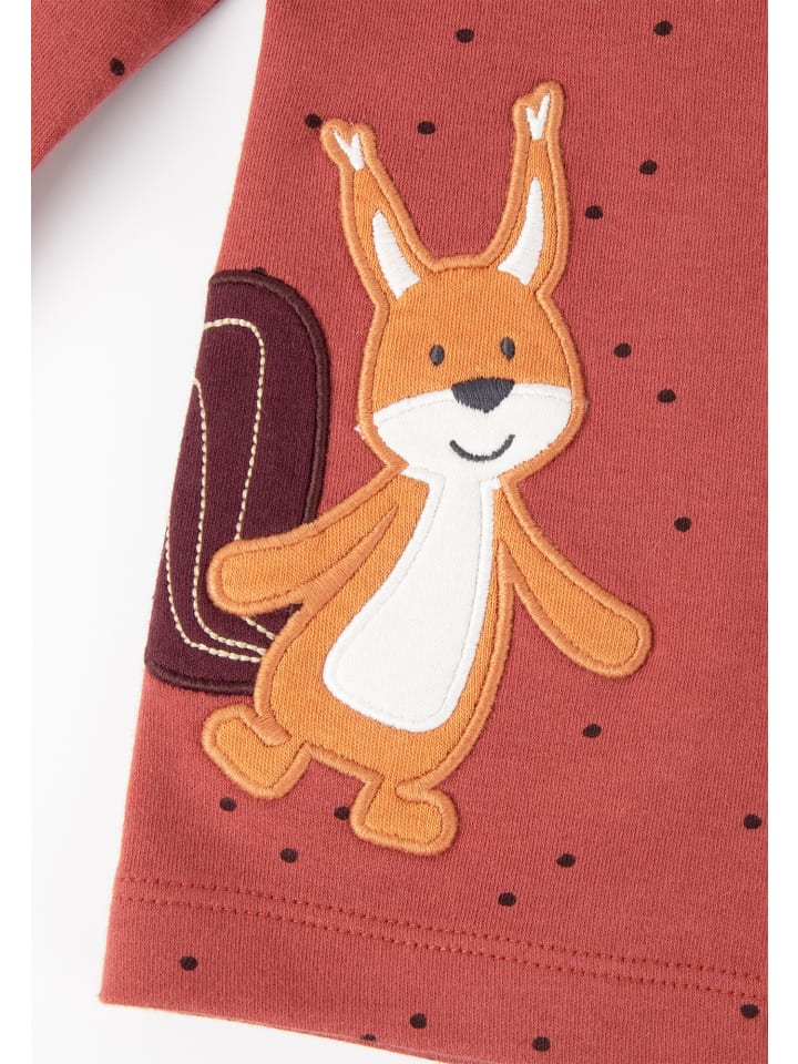 Sigikid Langarmshirt Autumn-Forest in rot günstig kaufen