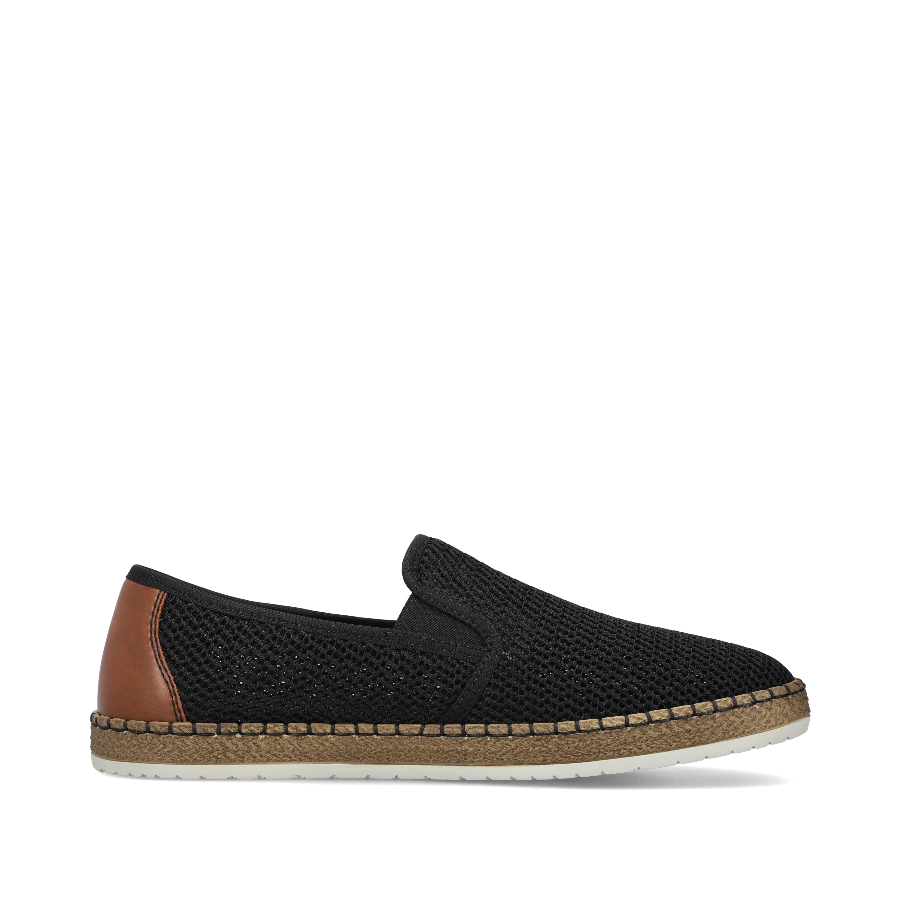 Rieker Herren Slipper nachtschwarz