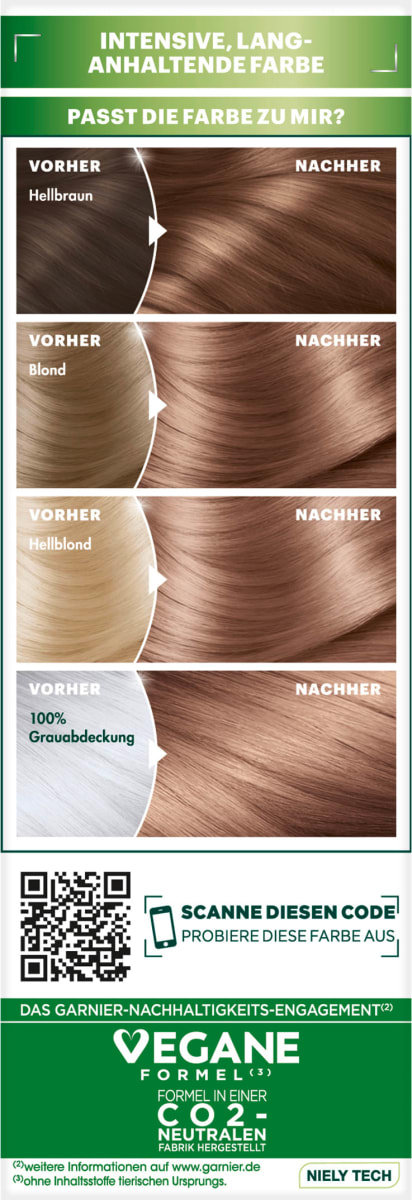 Haarfarbe 7N Nude Natürliches Mittelblond, 1 St
