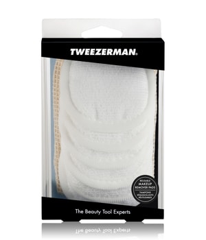 Tweezerman Resuable Makeup Remover Pads - Wiederverwendbare Pads Reinigungspads-6 Stk
