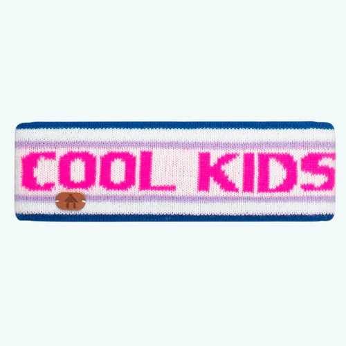 Louise White Headband White Fleece