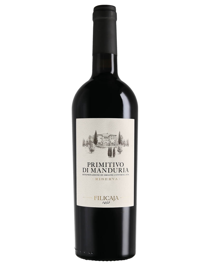 Primitivo di Manduria Riserva DOC Collezione del Conte 2018 Villa da Filicaja 0,75 ℓ