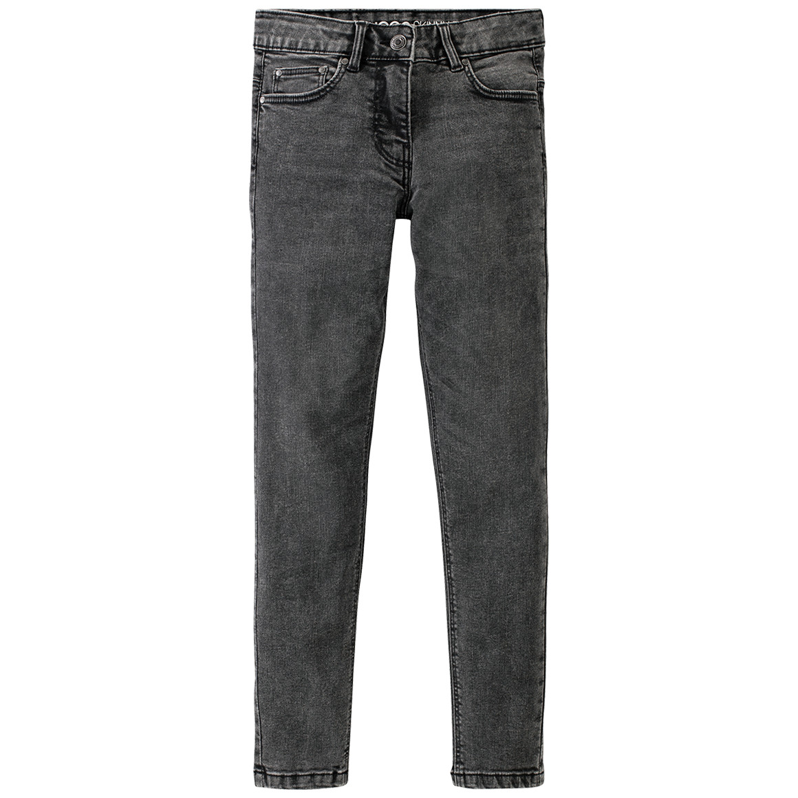 Mädchen Skinny-Jeans mit verstellbarem Bund