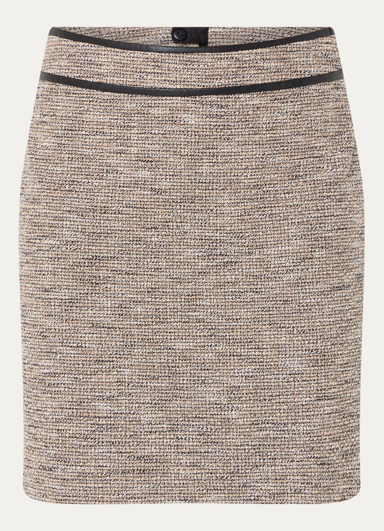 Minigonna effetto tweed di Claudia Sträter