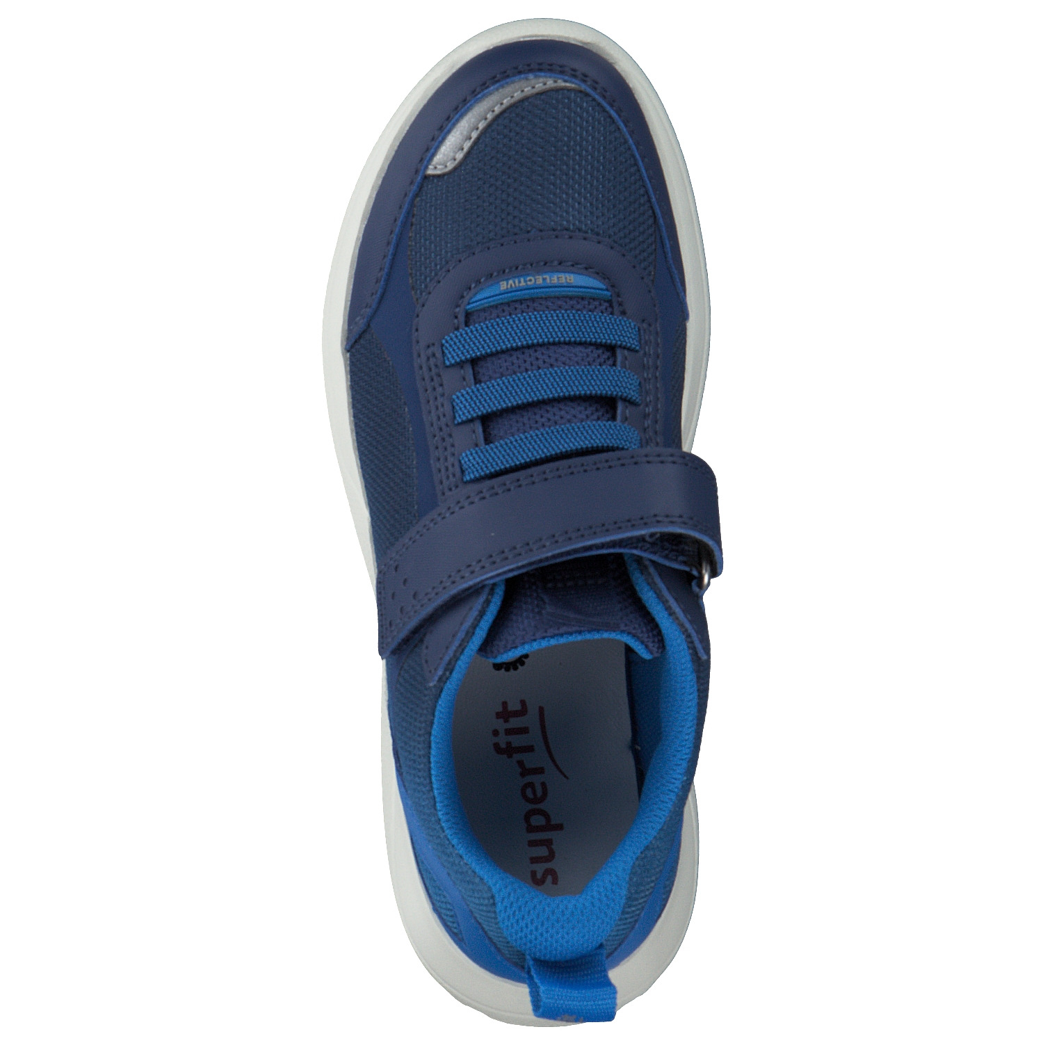 Superfit RUSH 00211 M, Slipper (Kinder), Kinder, blau