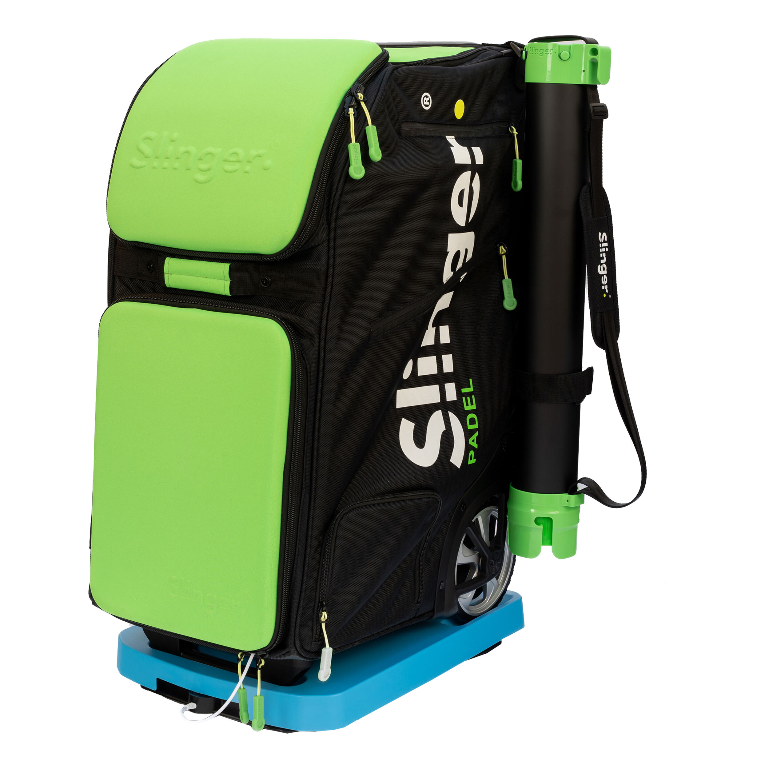 Slinger Padel Launcher Ballmaschine - Grün