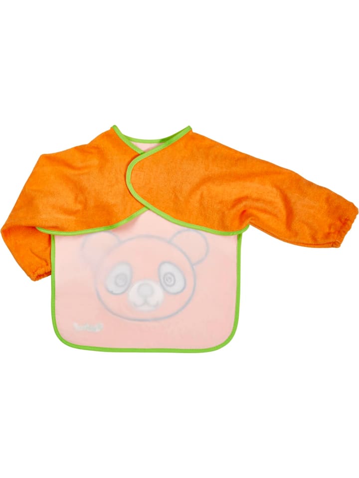 Playshoes Ärmel-Lätzchen Langarm in Orange günstig kaufen onesize