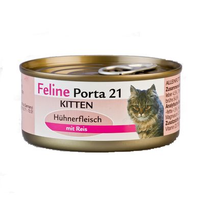 Feline Porta 21 Kitten Hühnerfleisch mit Reis