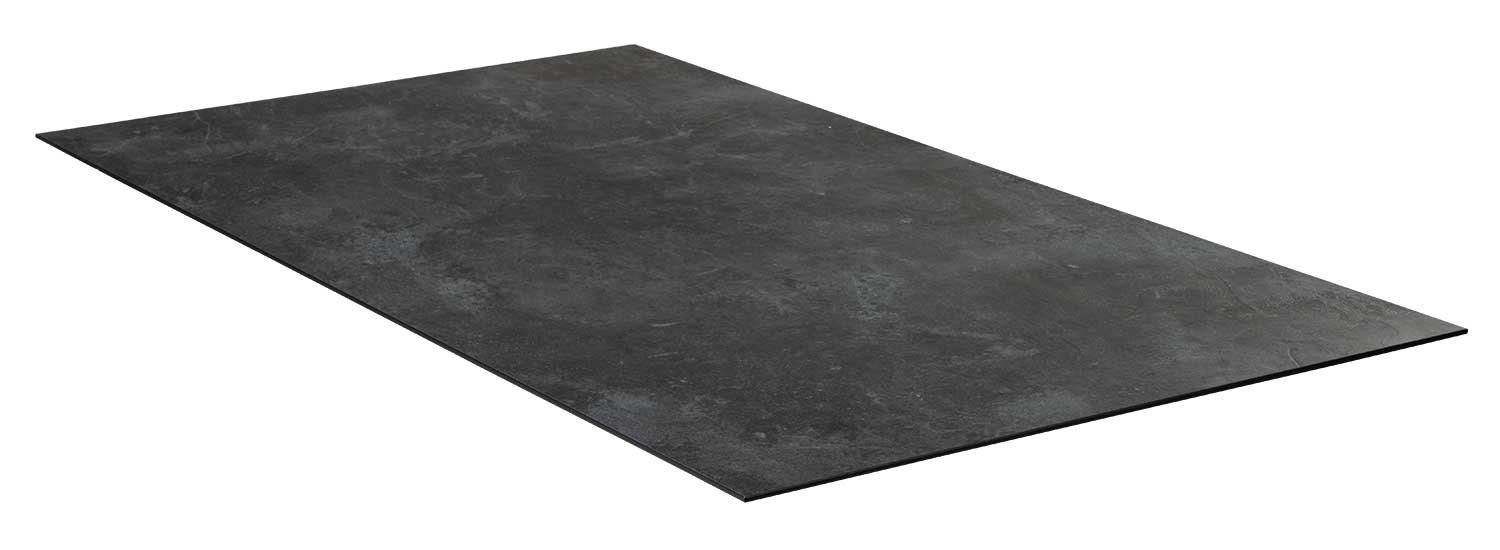 Stern Tischplatte SLATE, B 160 x T 90 cm, Schwarz, Silverstar 2.0