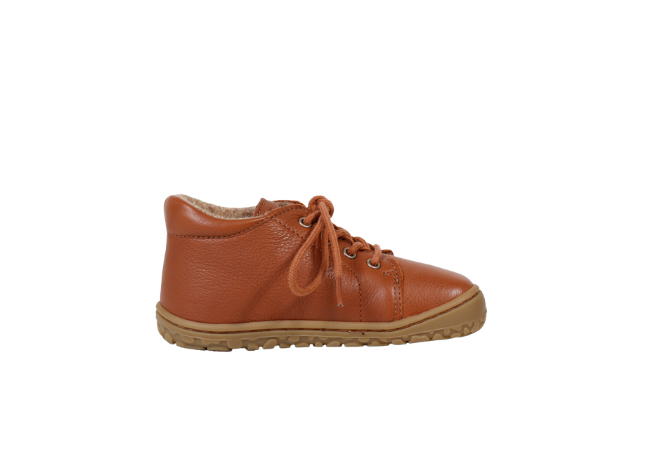 Lurchi Stiefel Nanino- Barefoot - ambra