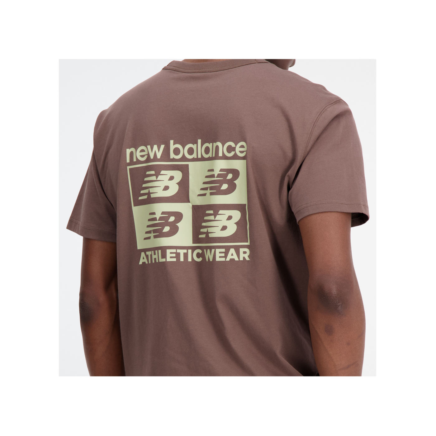 New Balance Essentials Graphic T-Shirt Braun