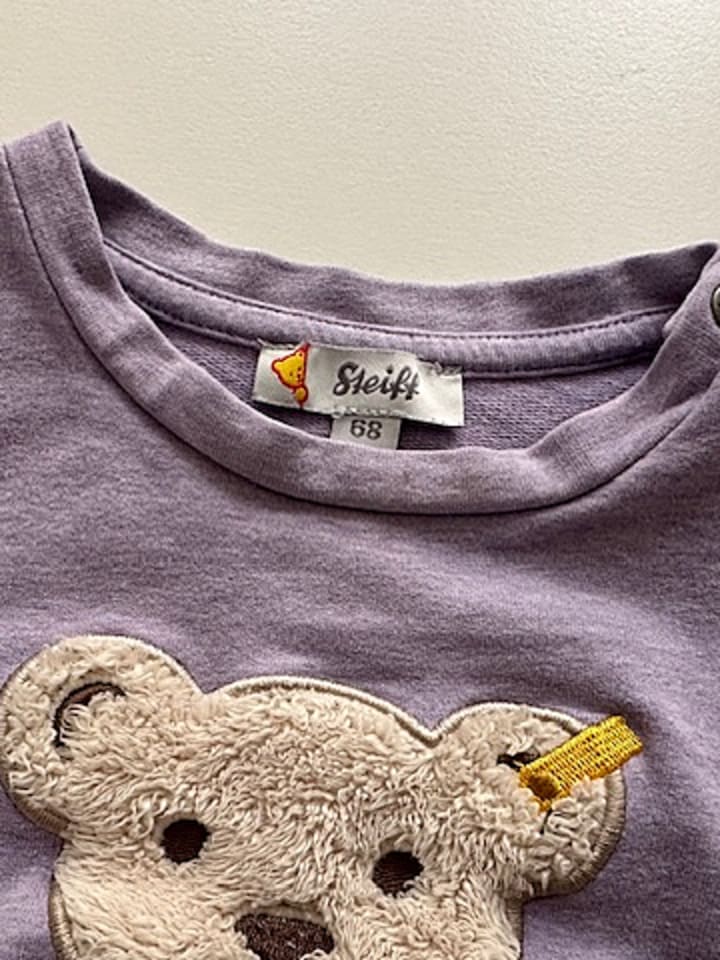 Steiff Sweatshirt in Flieder günstig kaufen 68