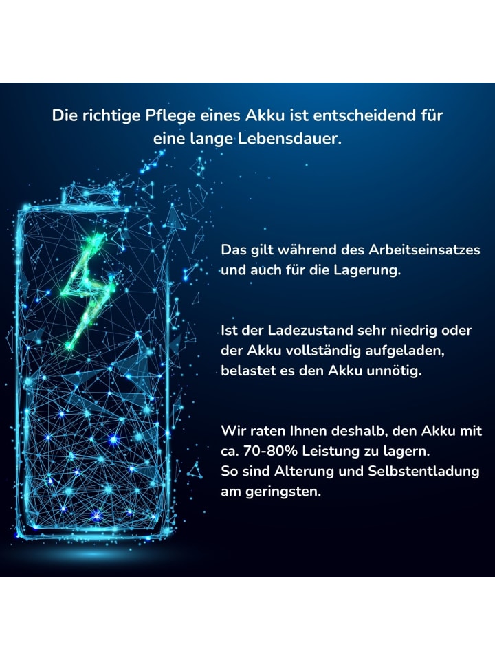 Livington Akkubesen Deeper Sweeper in Weiß günstig kaufen onesize