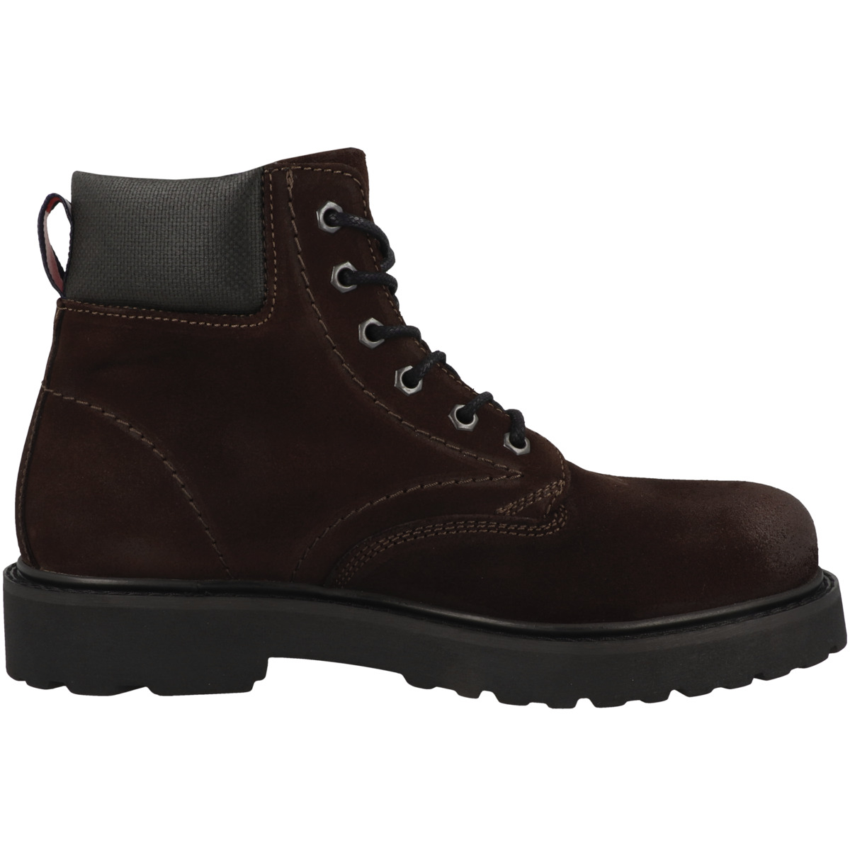 Tommy Hilfiger Tommy Jeans Bran Short Lace Up Nylon Collar Schnürboots braun