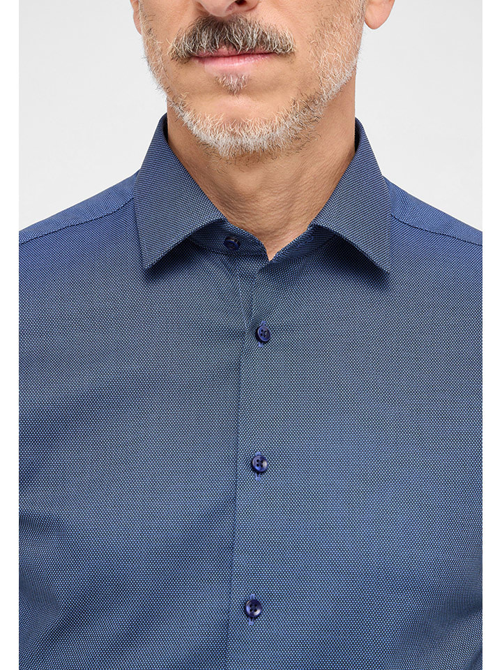 Eterna Hemd - Slim fit - in Dunkelblau günstig kaufen
