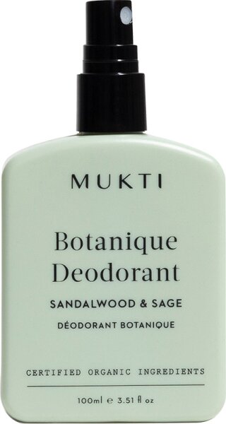 Mukti Organics Botanique Deodorant Spray