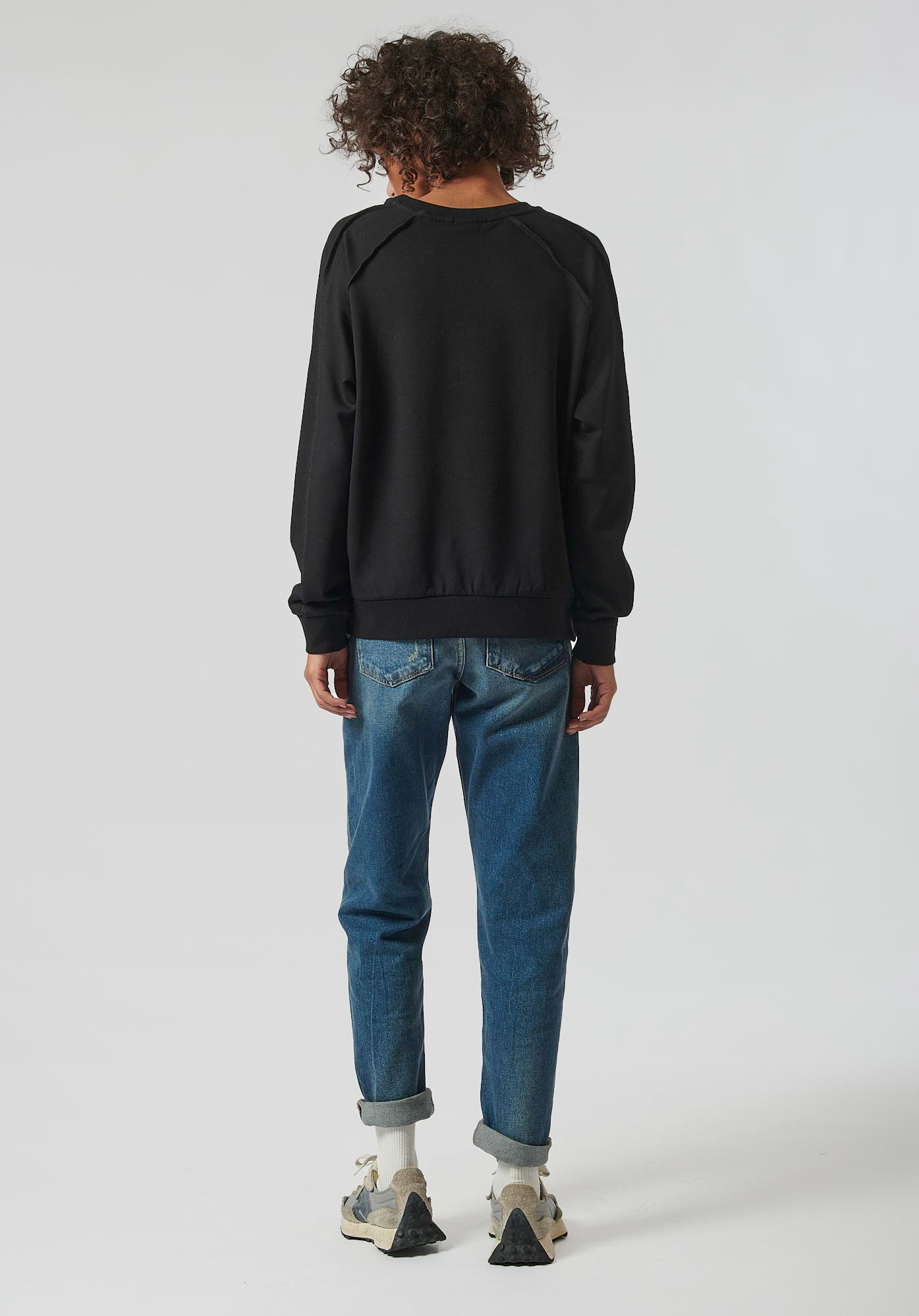 LULLA  Sweat noir femme