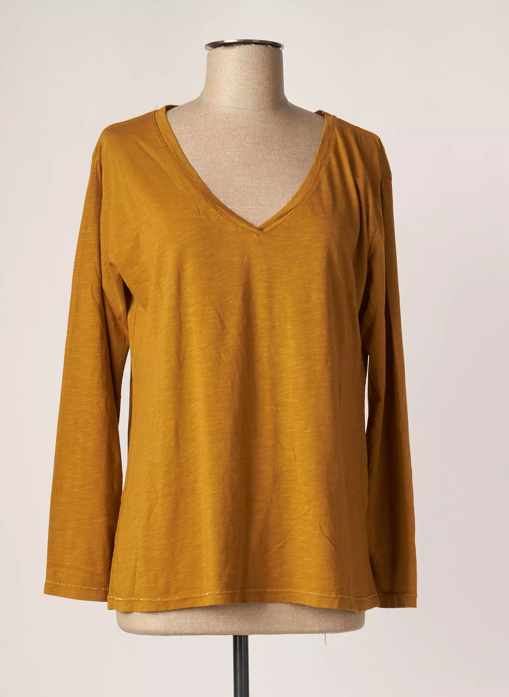 Pako Litto Tshirts Femme couleur jaune