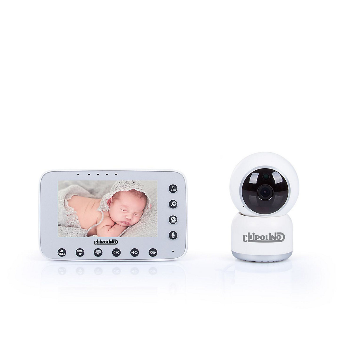 Video-Babyphone Atlas 4,3 Zoll Nachtsicht Babyphone