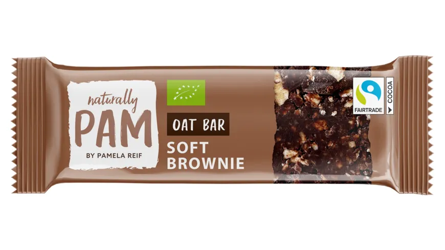 naturally PAM Bio Riegel Oat Bar Soft Brownie 40 g