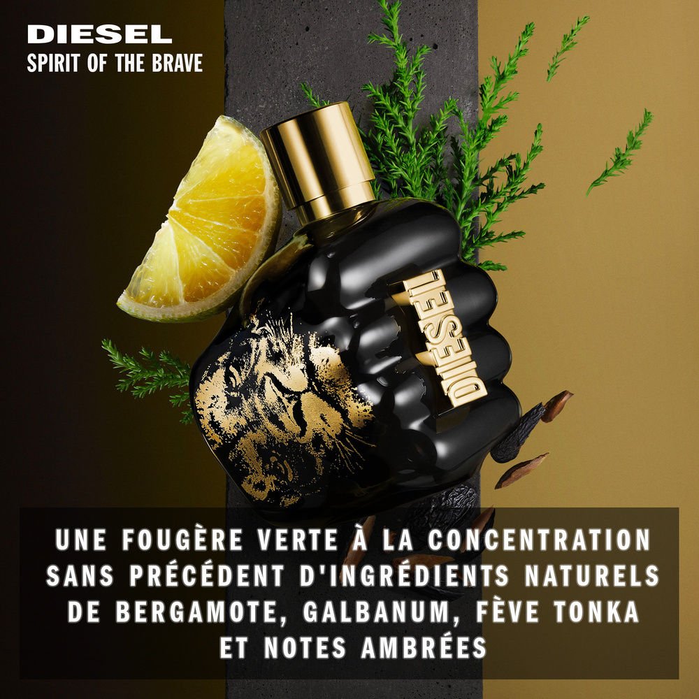 Diesel Spirit of the Brave Eau de Toilette fraiche et boisée par Diesel Parfums