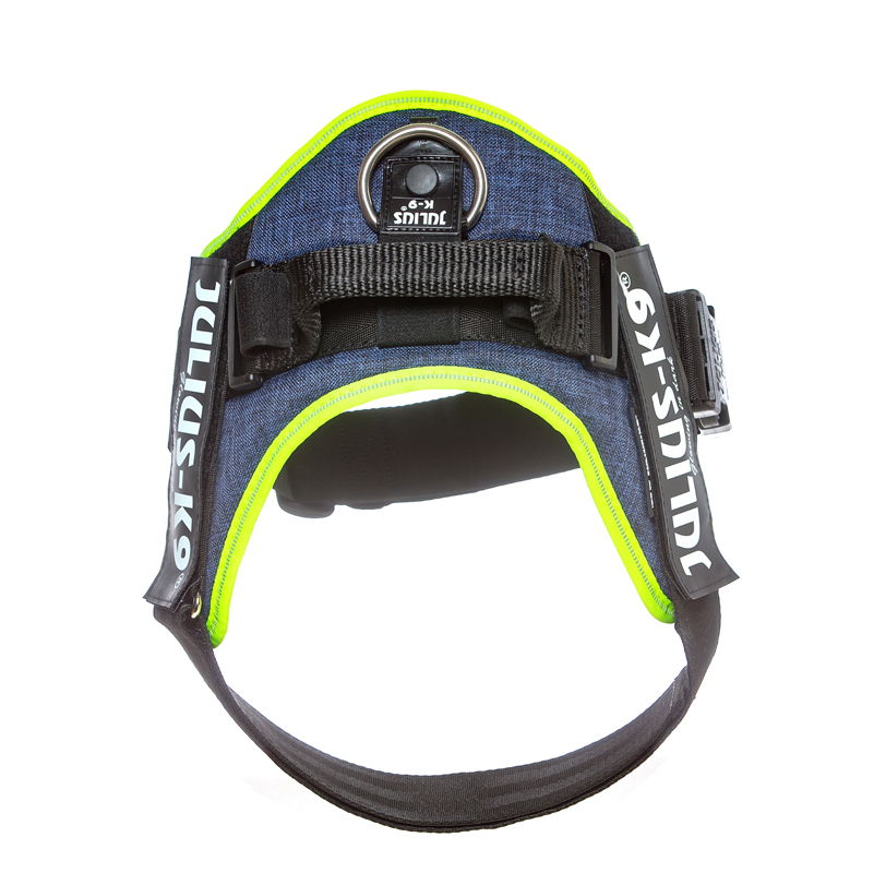 JULIUS-K9 Hundegeschirre JULIUS-K9 IDC Powergeschirr neon mix blau L