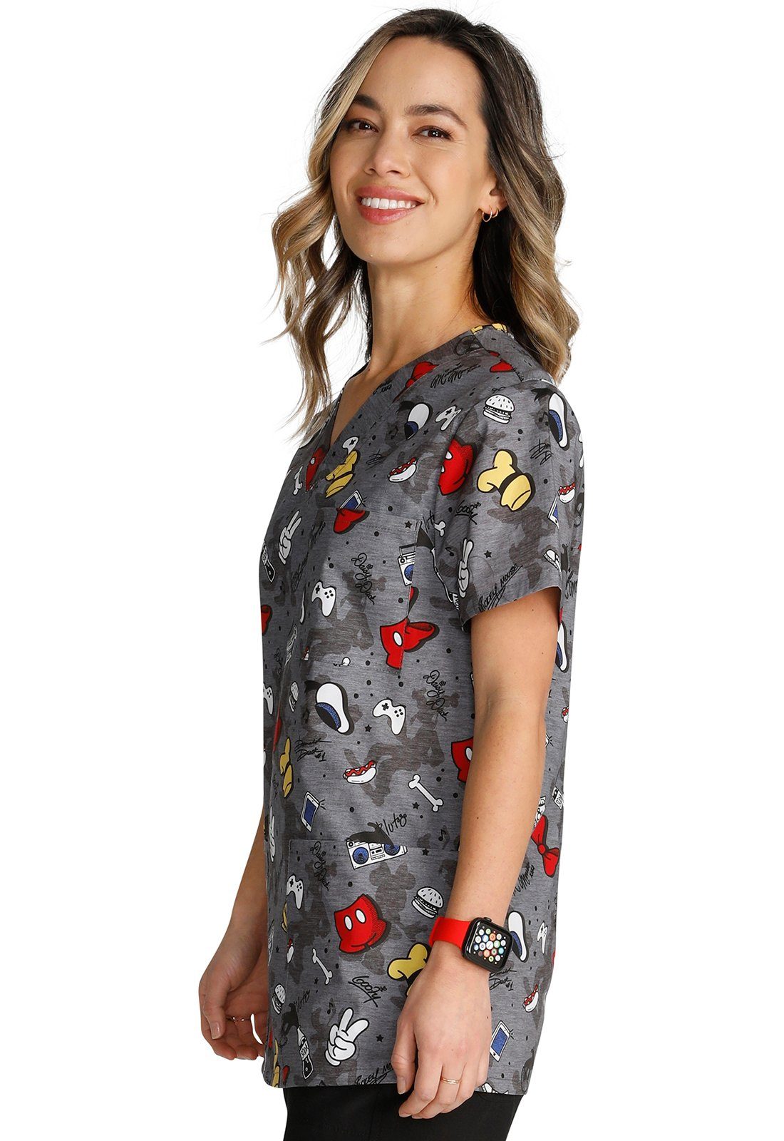 Cherokee Funktionsbluse Bunt bedruckter Damen Kasack 
