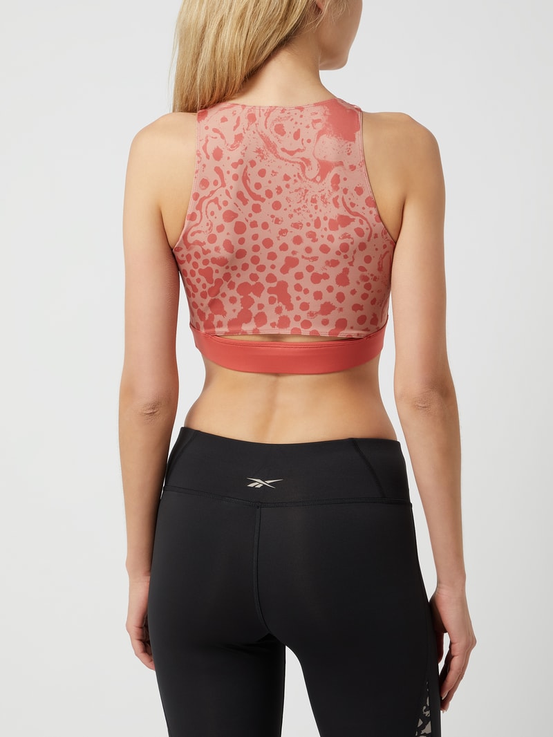 Bustier mit Cut Out in koralle