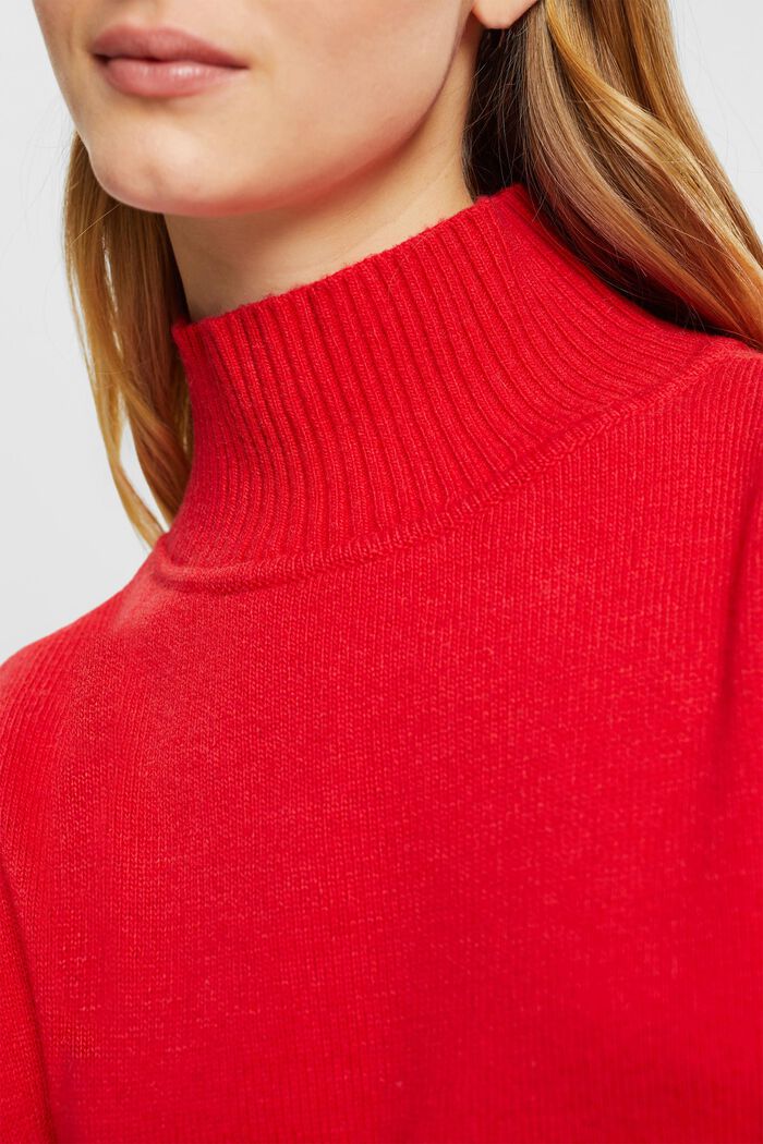 Strickkleid aus Wollmix, LENZING™ ECOVERO™