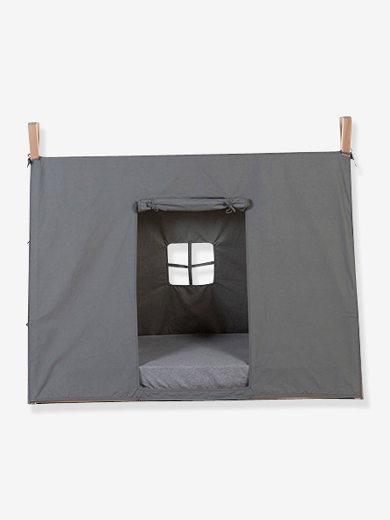 Childhome Kinderzimmer Tipibett-Bezug CHILDHOME - grau