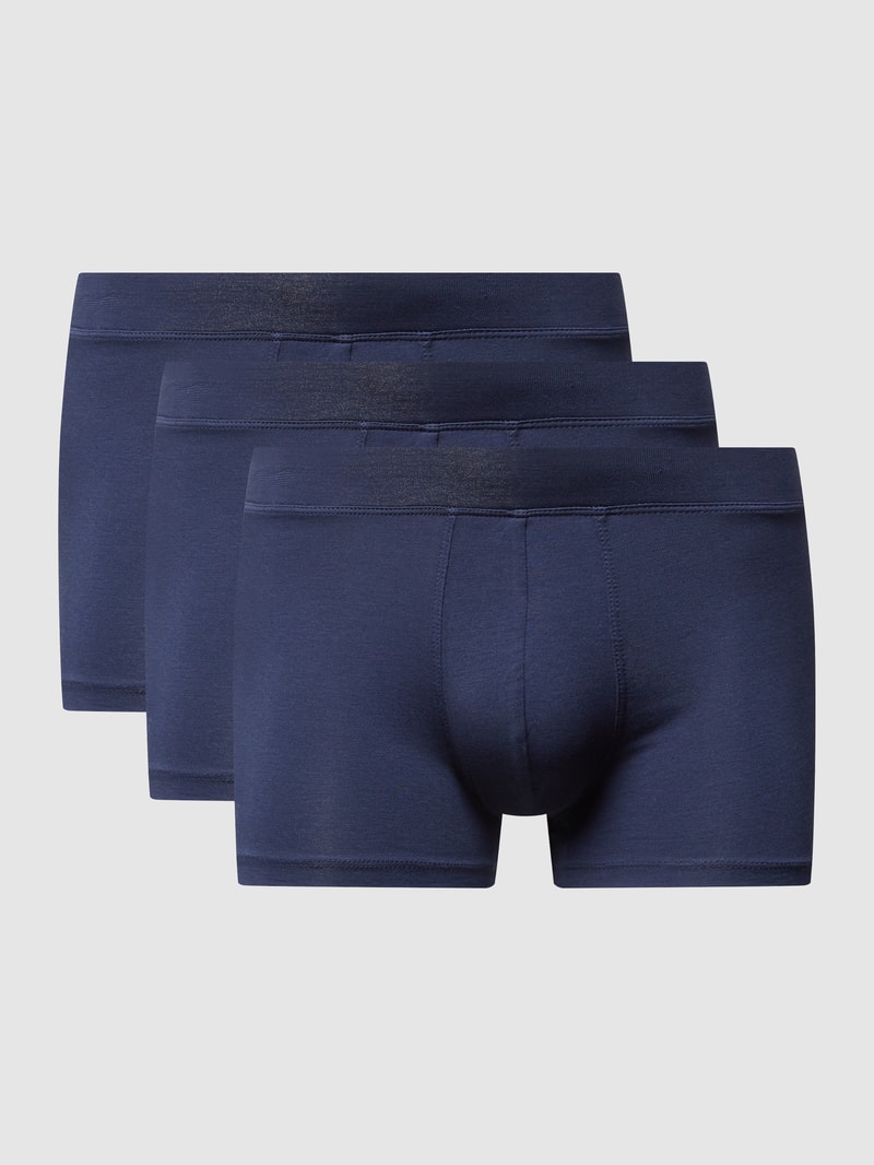 Trunks im 3er-Pack in marineblau