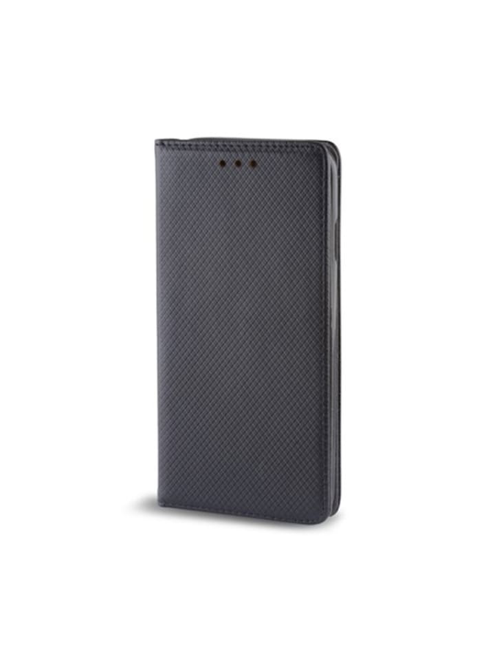 COFI 1453 Smart Magnet Case Handyhülle  Kartenfach und Magnetverschluss in Schwarz günstig kaufen S
