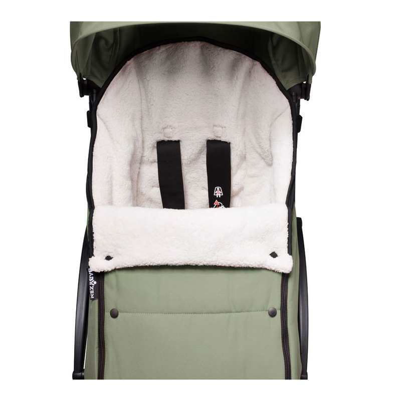 Chancelière polaire olive Babyzen