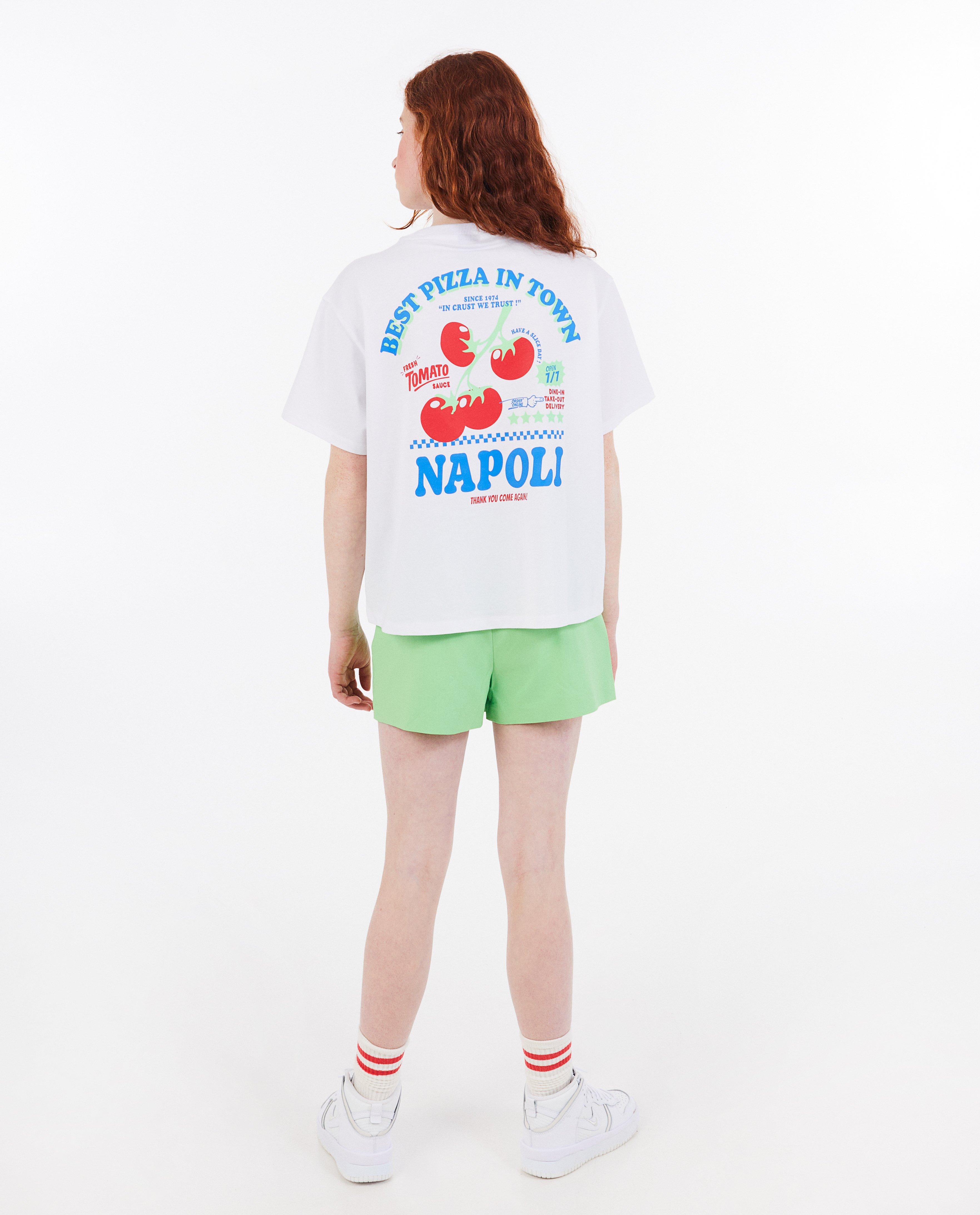 Groggy t-shirt med vit text