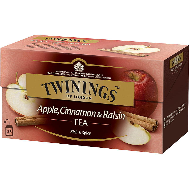 Twinings Eple/kanel/rosin 25 poser, Twinings
