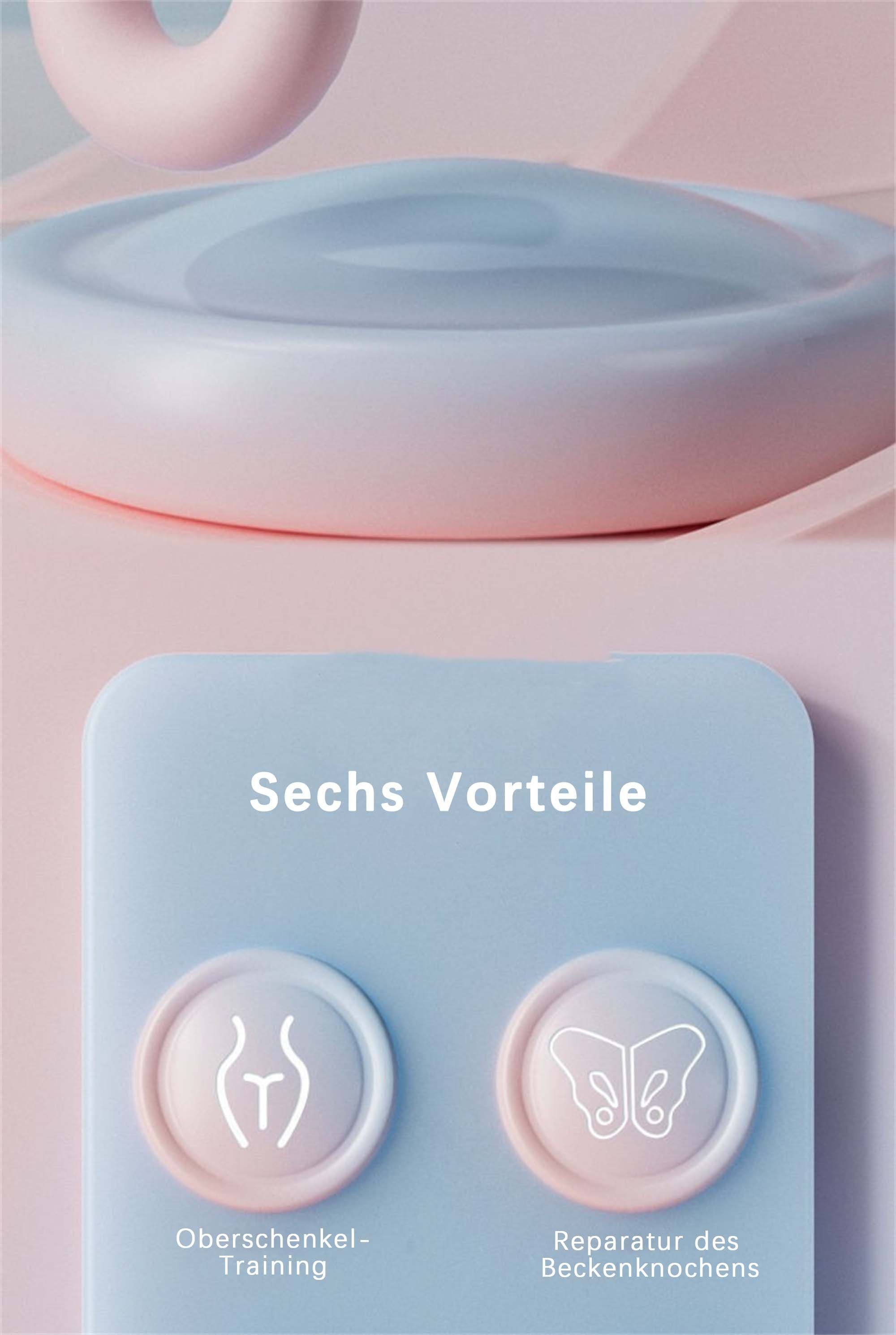 flowgoer Multitrainer Beintraining-Serie, (Hergestellt aus umweltfreundlichem PVC-Weichgummi-Material, 1-St., Ein ideales Geschenk für Ihre Familie oder Fitness-Freunde), Komfortables und effektives Training,Einfach zu tragen und zu lagern