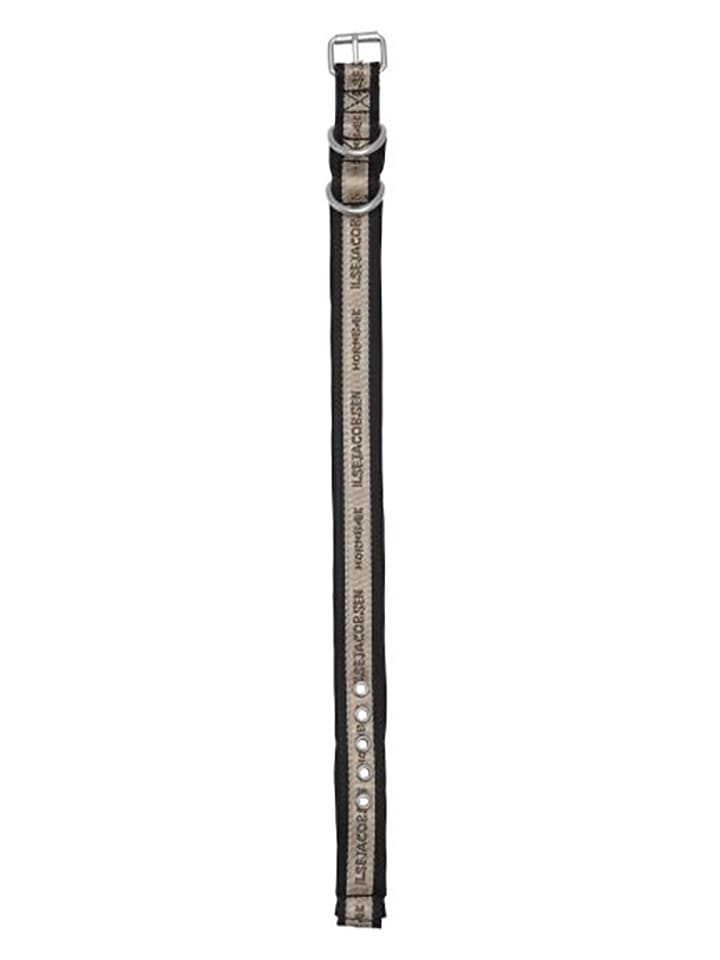 VOV & VUF Hundehalsband in Beige/ Schwarz günstig kaufen 50 cm