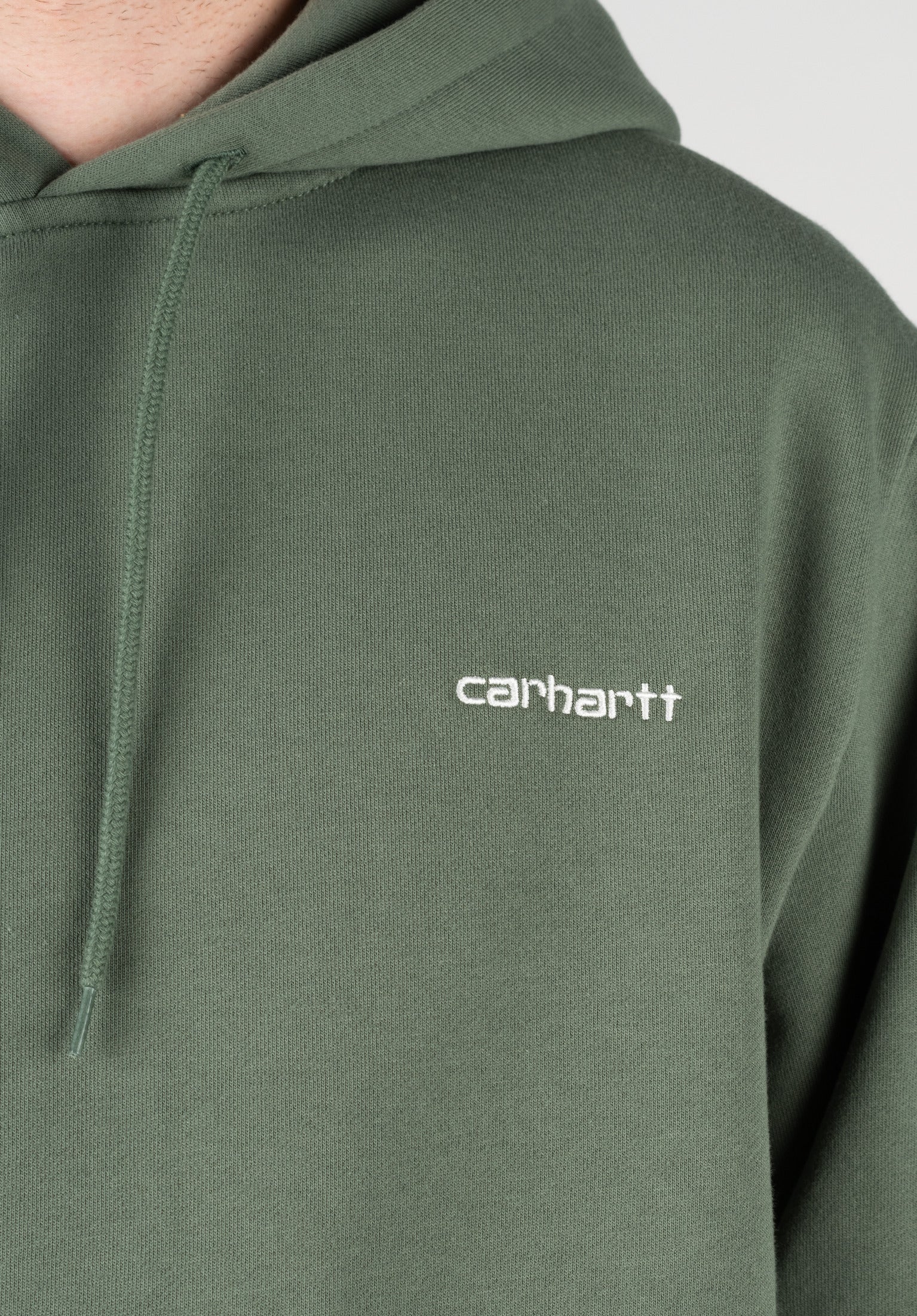 Hooded Script Embroidery