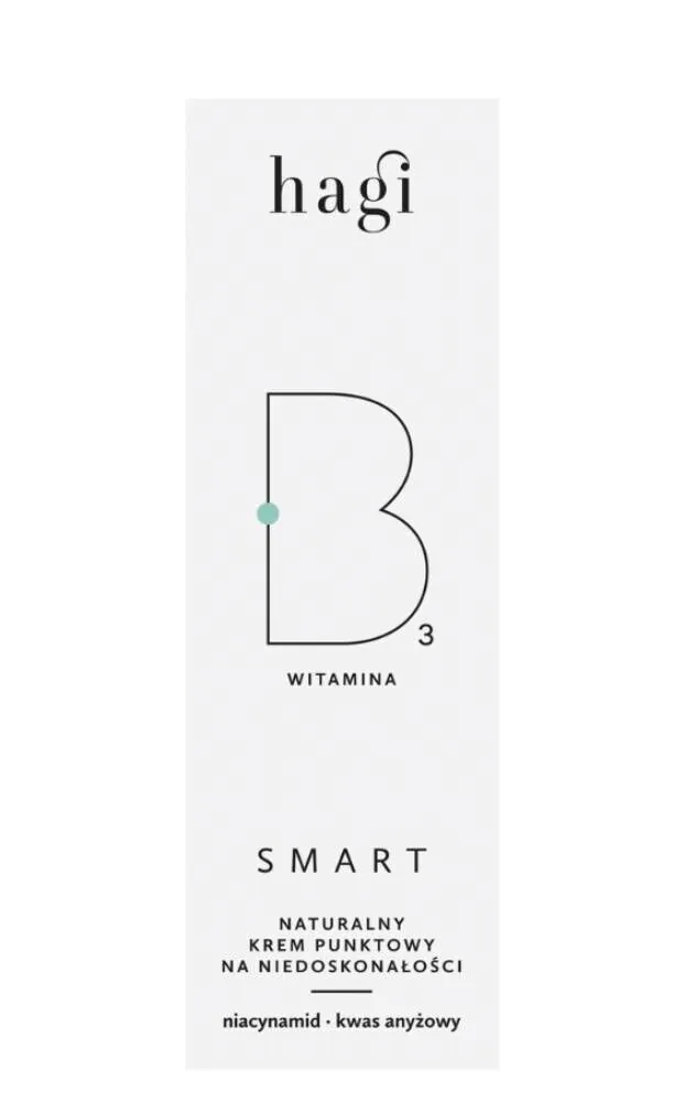 Hagi Smart B - Prirodna krema za nepravilnosti na masnoj i aknama sklonoj koži 15ml