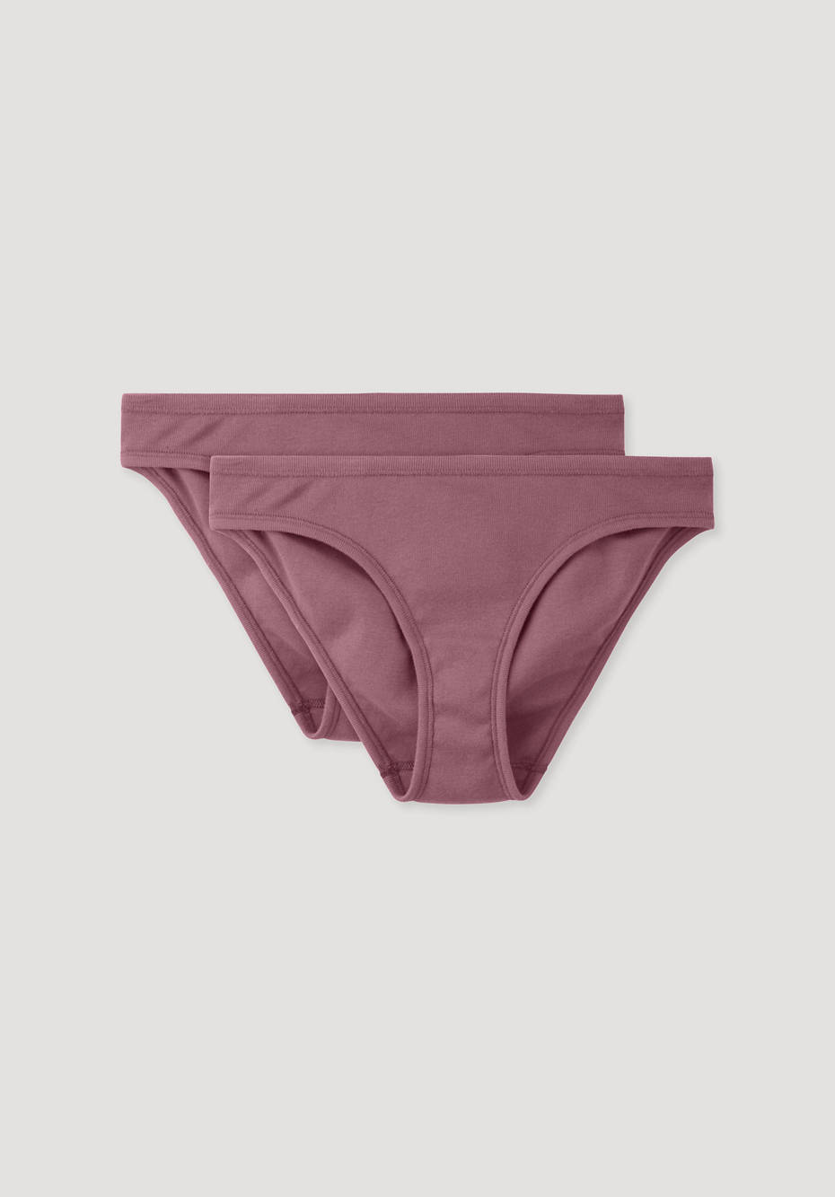 Slip low cut im 2er-Pack aus reiner Bio-Baumwolle
