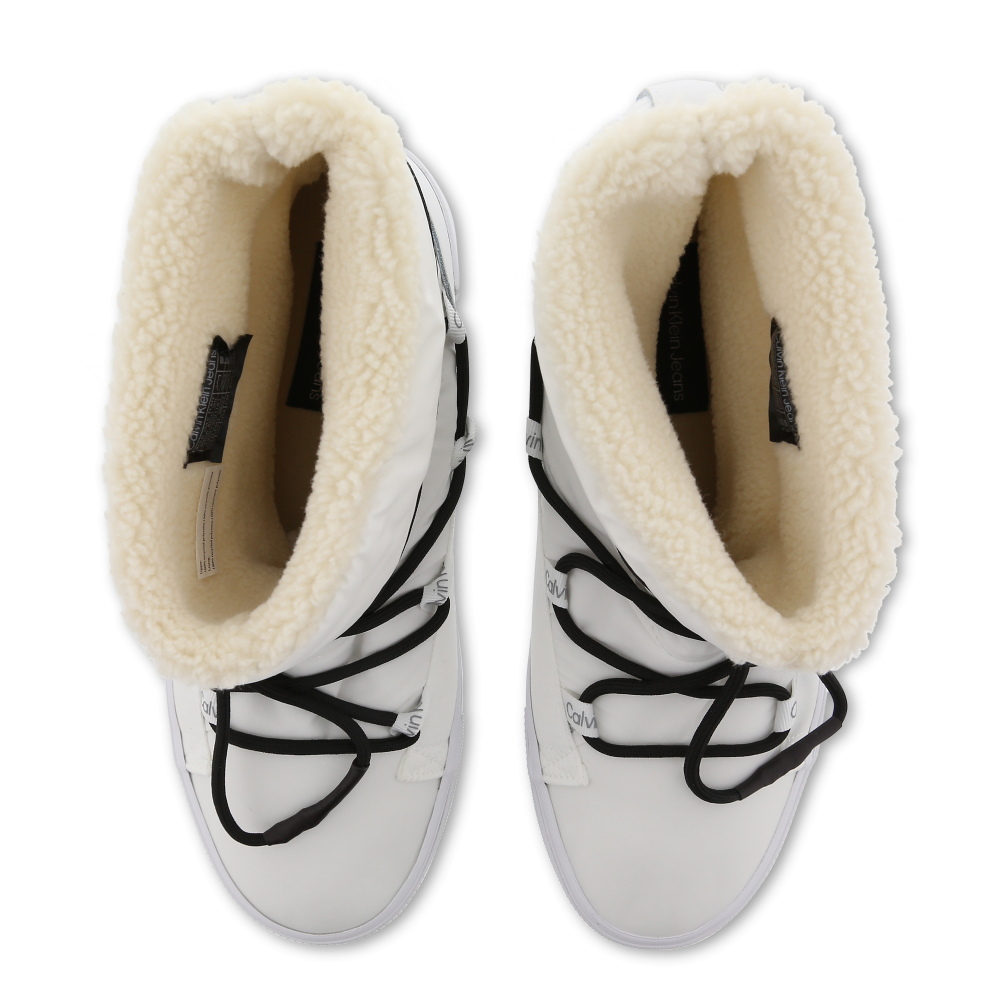 Calvin Klein Bold Flatform Snow YW0YW01181YBR / weiss
