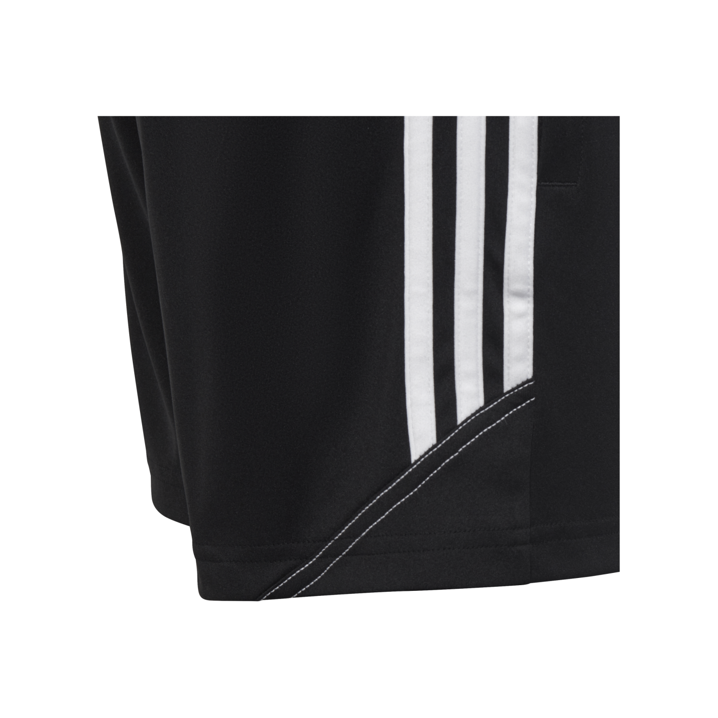 adidas Tiro 23 Short Kids Schwarz Weiss
