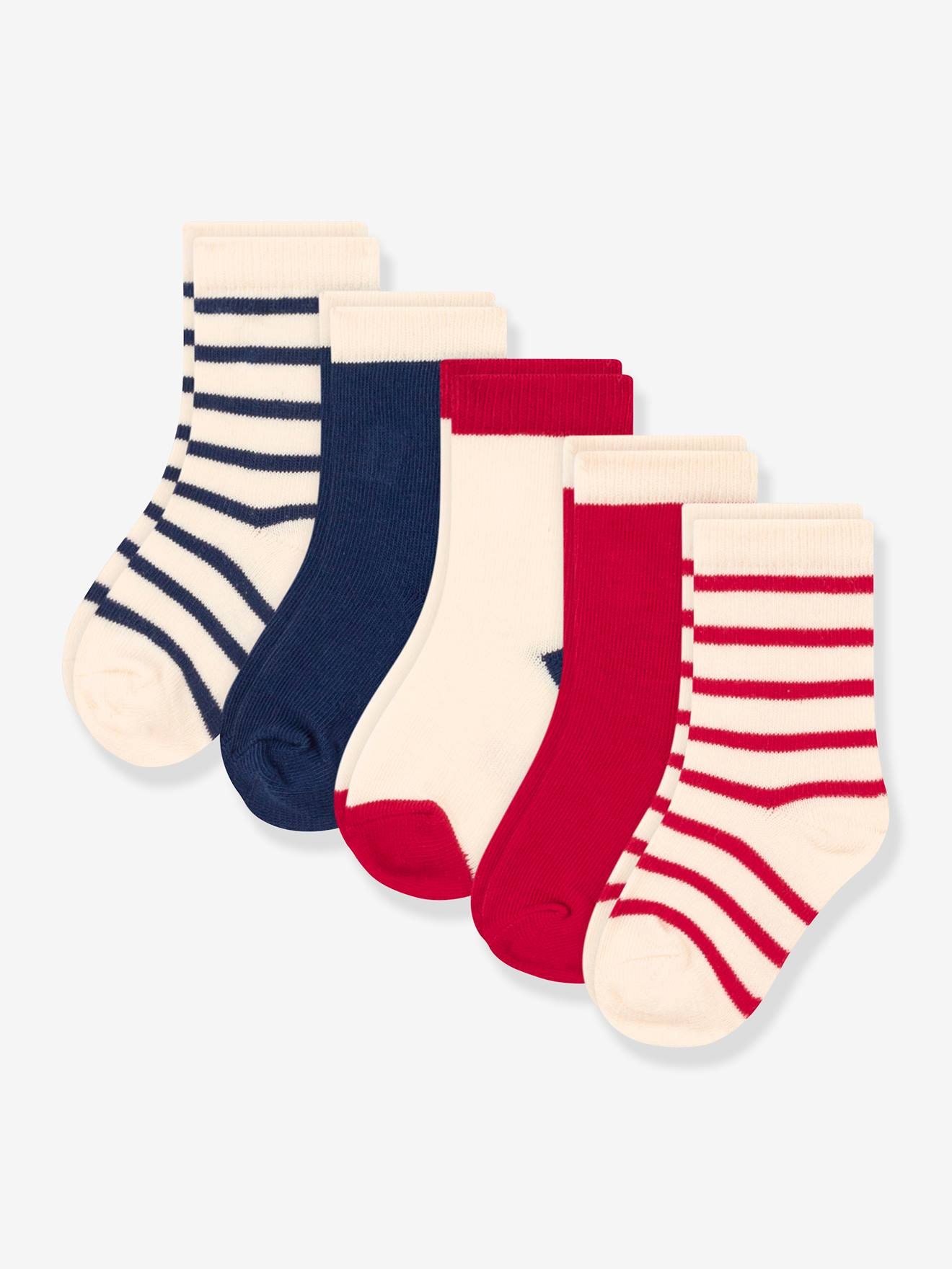 Petit Bateau 5er-Pack Kinder Socken PETIT BATEAU - mehrfarbig