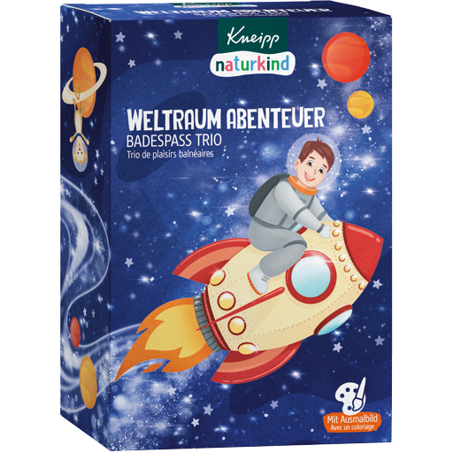 KNEIPP naturkind Weltraum Abenteuer Badespass Trio  1 P