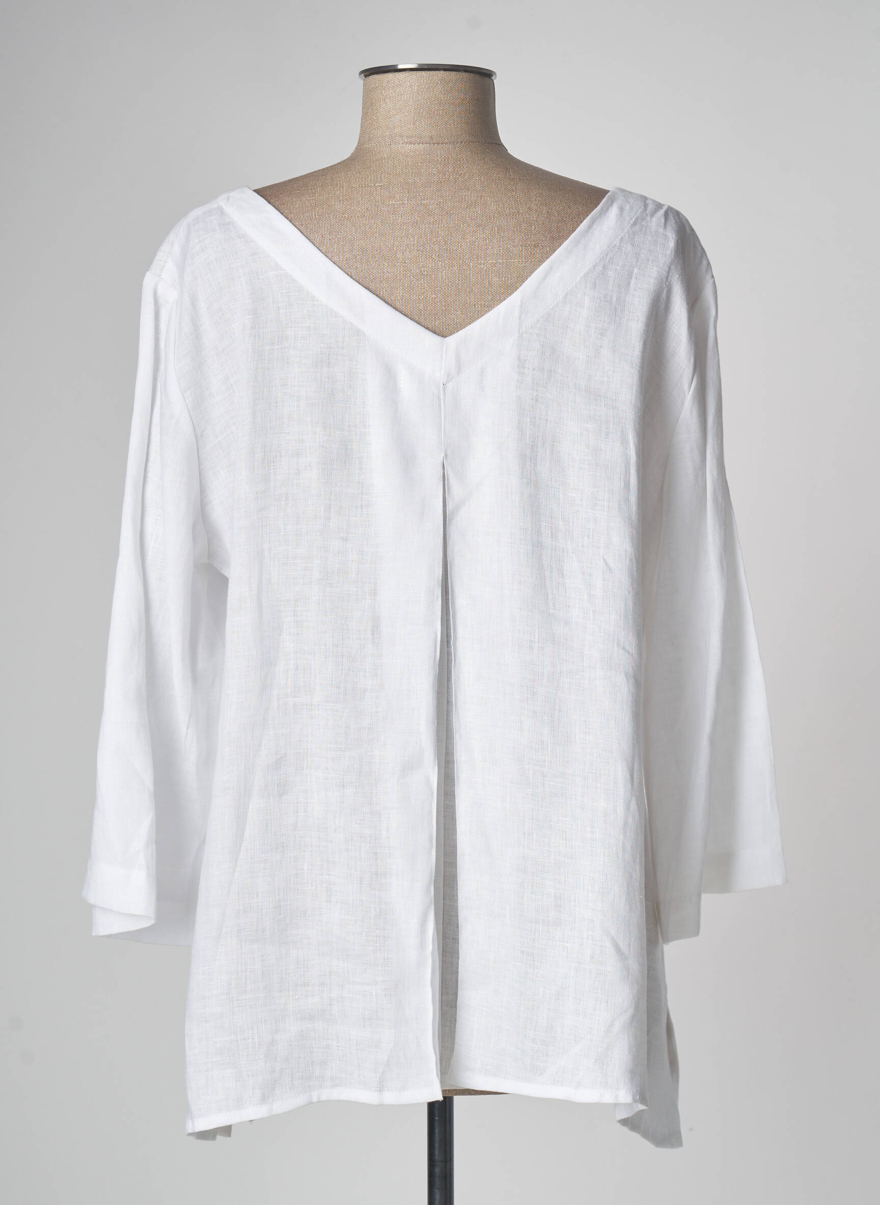 Kedziorek Tuniquemanchelongue Femme couleur blanc