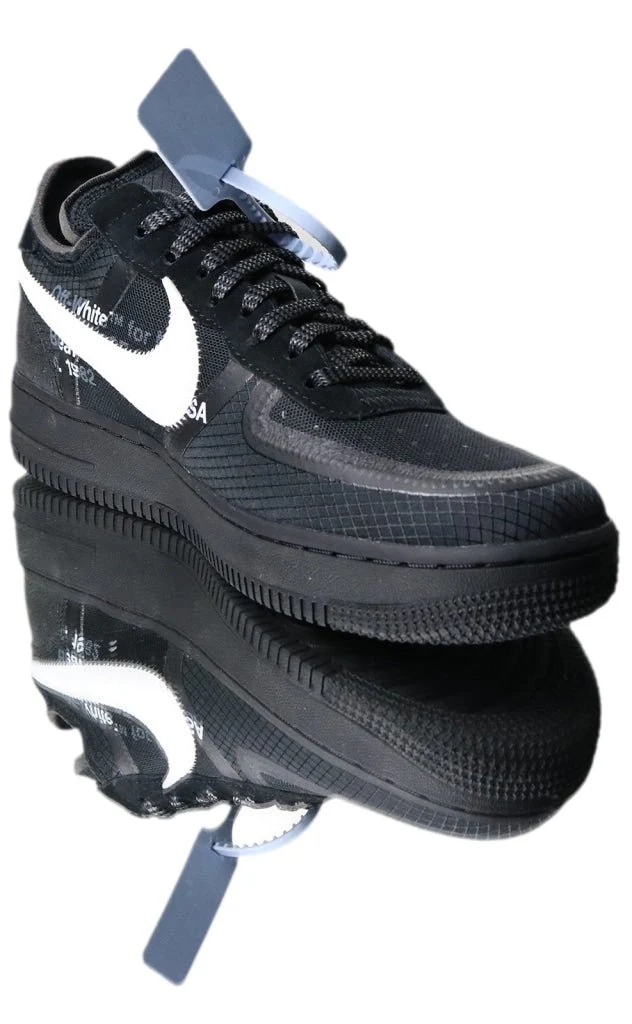 1 Low Off-White Black White
